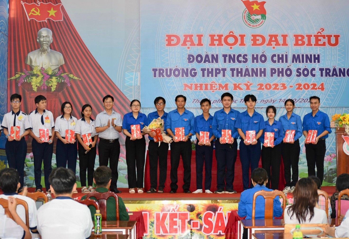 Đại hội đại biểu Đoàn TNCS Hồ Chí Minh trường THPT Thành Phố Sóc Trăng nhiệm kỳ 2023 – 2024
