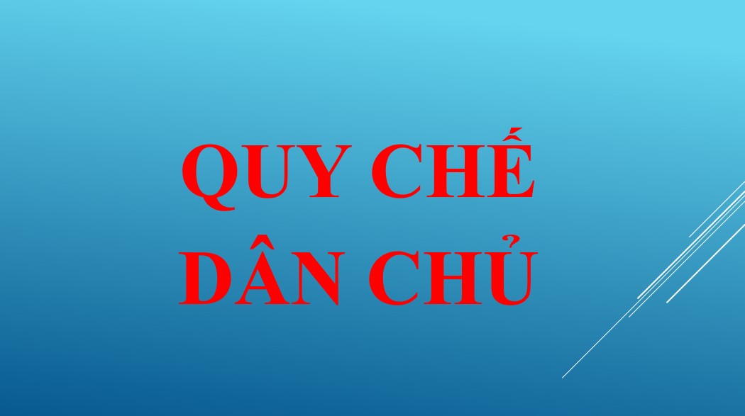 Quyết định về việc ban hành Quy chế thực hiện dân chủ trong hoạt động của trường THPT thành phố Sóc Trăng năm học 2024 - 2025